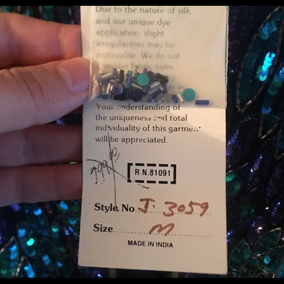 Vintage Tan-Chho sequin jacket - Picture 4 of 4